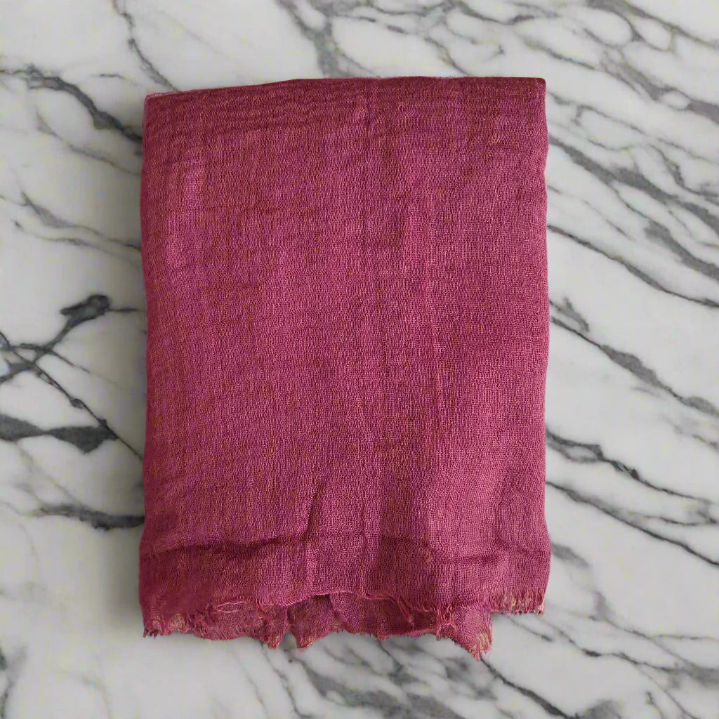Crinkle Hijab - Red