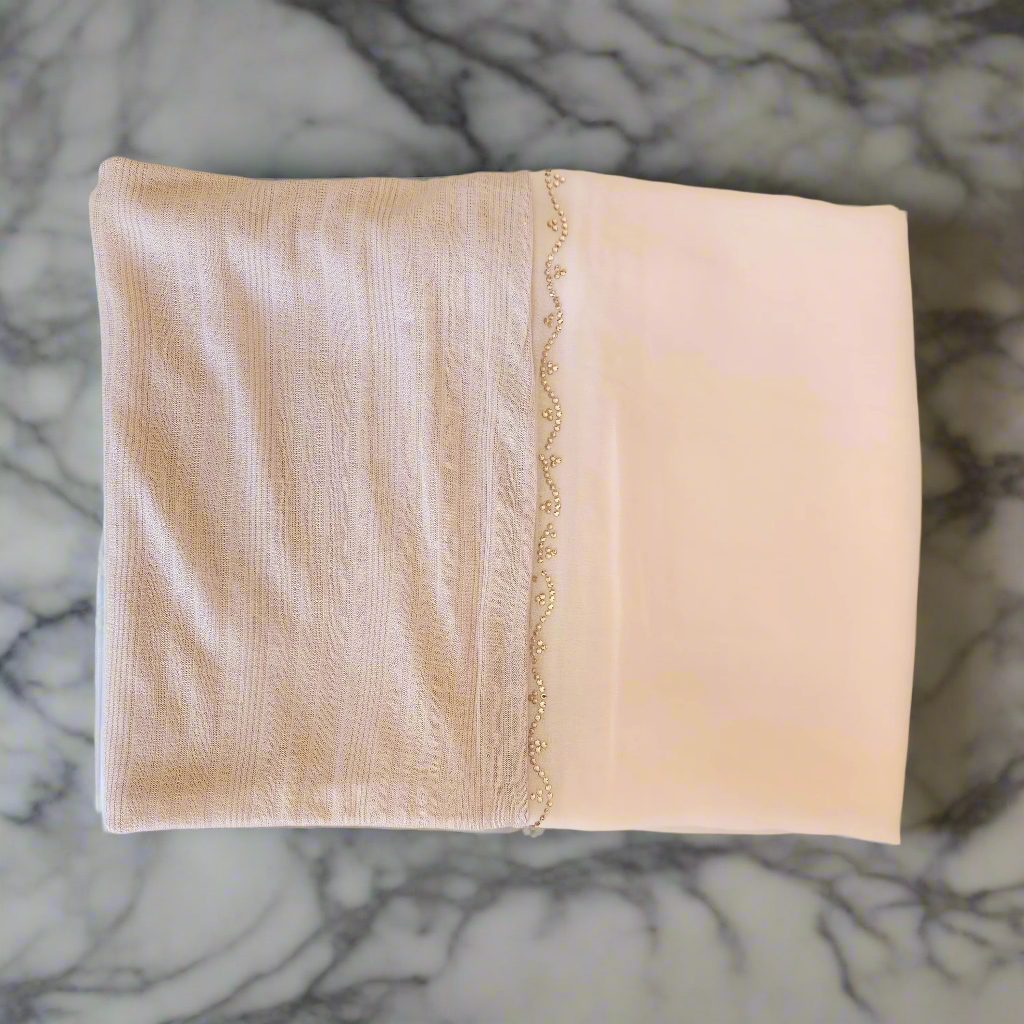 Half Cotton / Half Chiffon