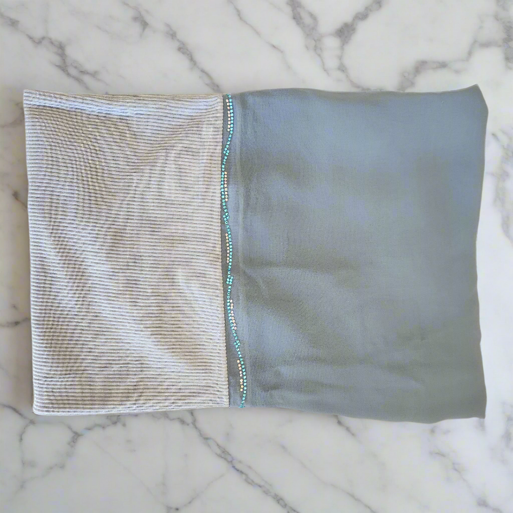 Half Cotton / Half Chiffon