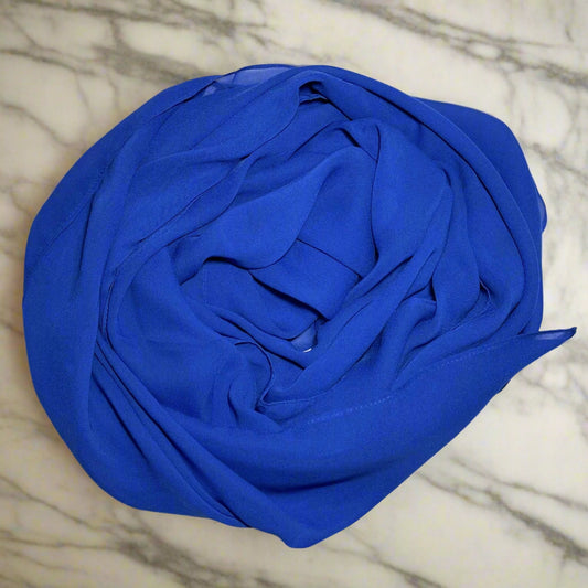 Chiffon - Royal Blue