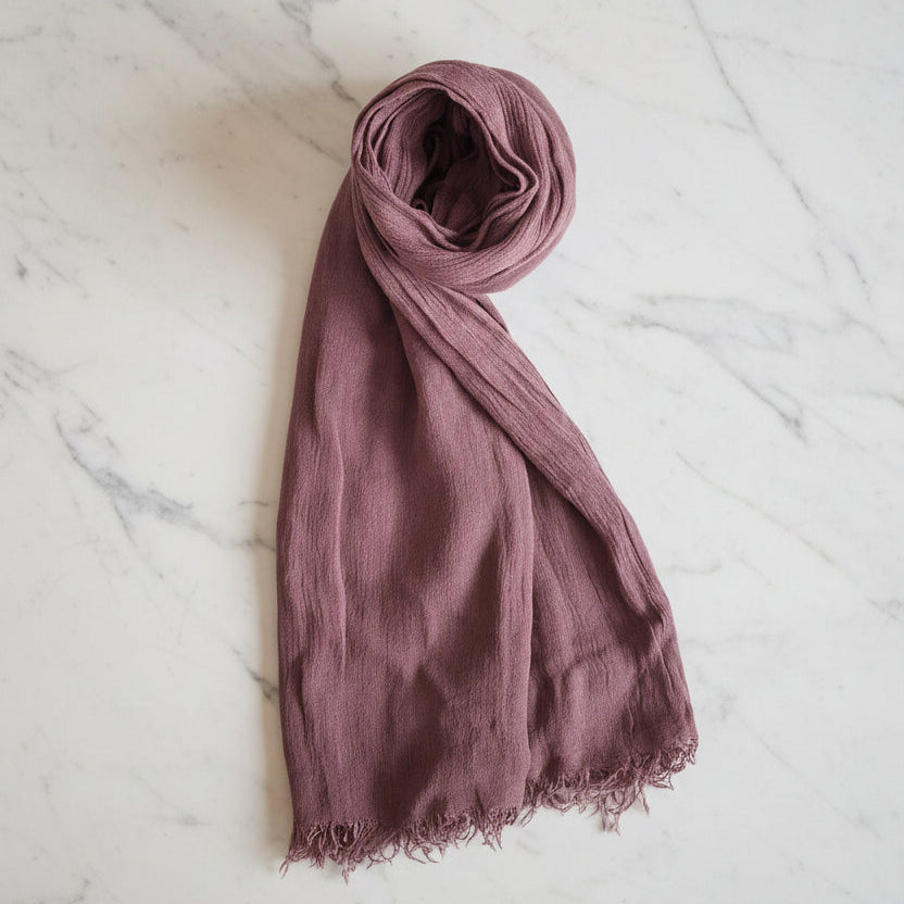 Modal with Tassels - Purple