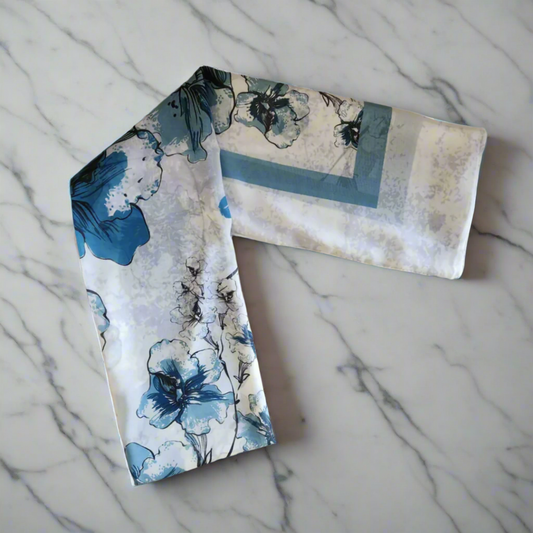 Patterned - Blue Blossoms