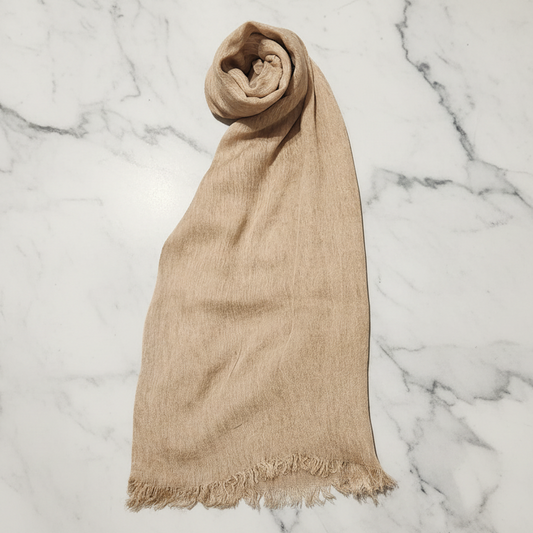 Modal Hijab - Textured with Tassels