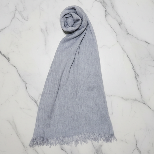 Modal Hijab - Textured with Tassels